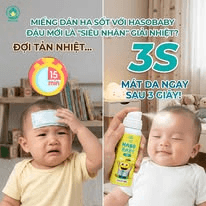 Hasobaby mát da chỉ sau 3 giây